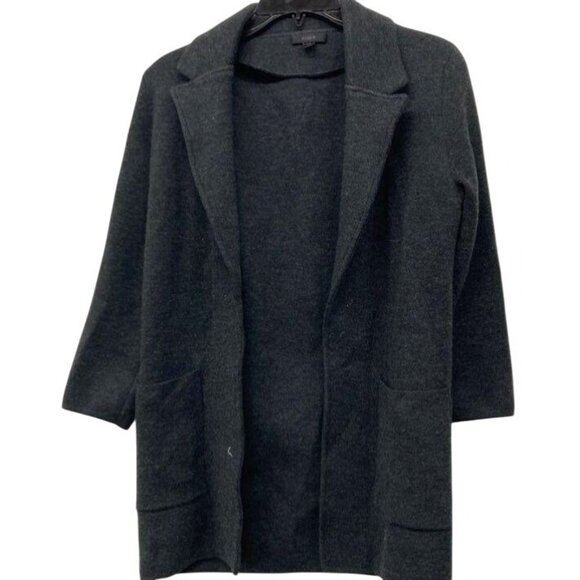 J. Crew Womens Charcoal Gray Knit Cardigan XXS With Pockets - Picture 1 of 5